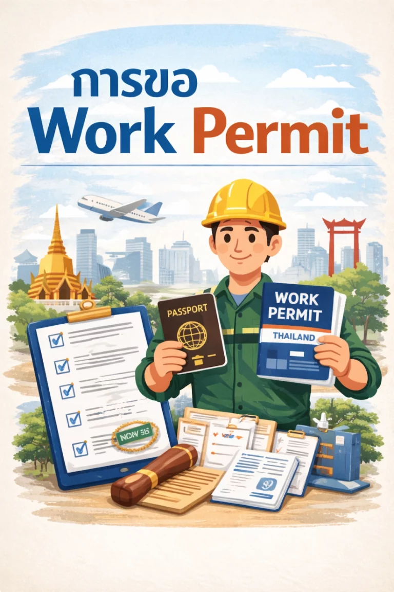 การขอ Work Permit ต่างด้าว ในประเทศไทย